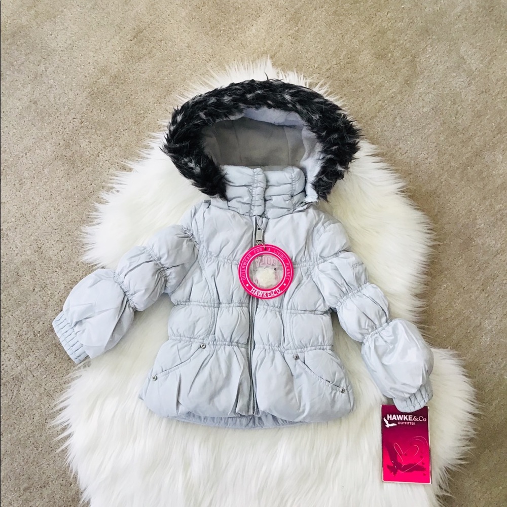HAWKE & CO Little Girl Puffer Jacket